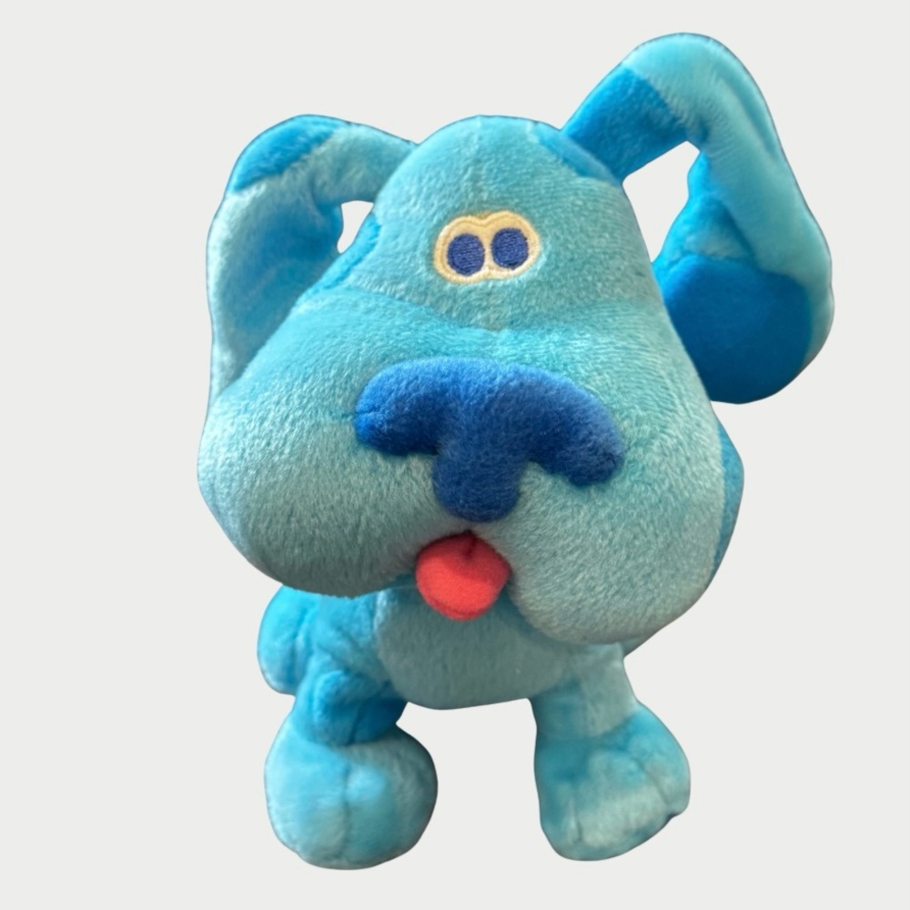 Blues Clues Vintage Plush Blue Dog 6” Stuffed Animal